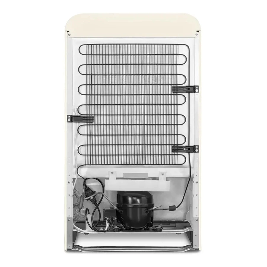 Холодильник однодверный стиль 50-х годов SMEG FAB10RCR6 54,5 см, 122 л, кремовый