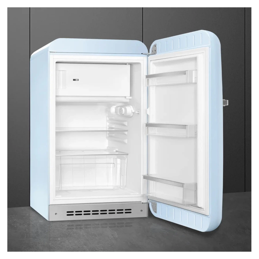 Холодильник однодверный стиль 50-х годов SMEG FAB10RPB6 54,5 см, 122 л, пастельный голубой