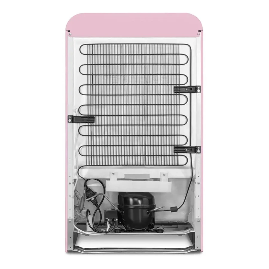 Холодильник однодверный стиль 50-х годов SMEG FAB10RPK6 54,5 см, 122 л, розовый