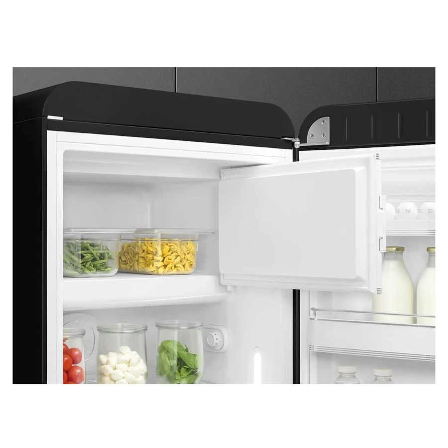 Холодильник однодверный стиль 50-х годов SMEG FAB28RBL5 60 см, 281 л, черный