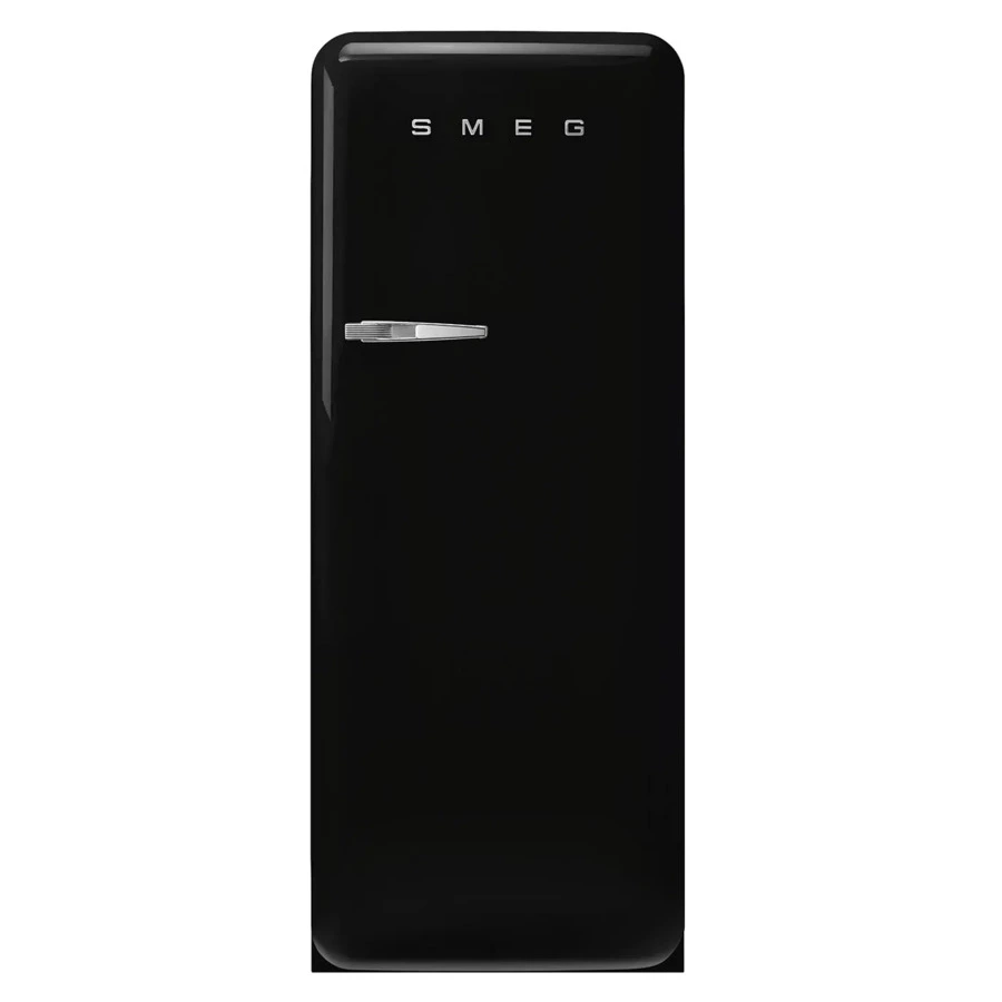 Холодильник однодверный стиль 50-х годов SMEG FAB28RBL5 60 см, 281 л, черный