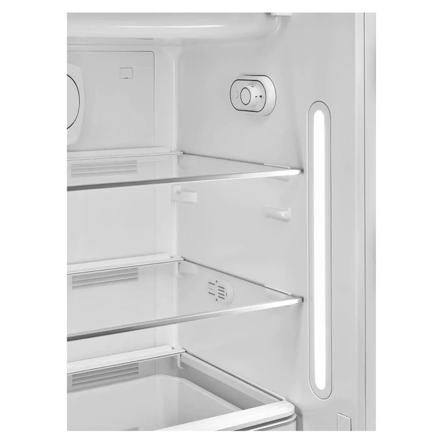 Холодильник однодверный стиль 50-х годов SMEG FAB28RBL5 60 см, 281 л, черный