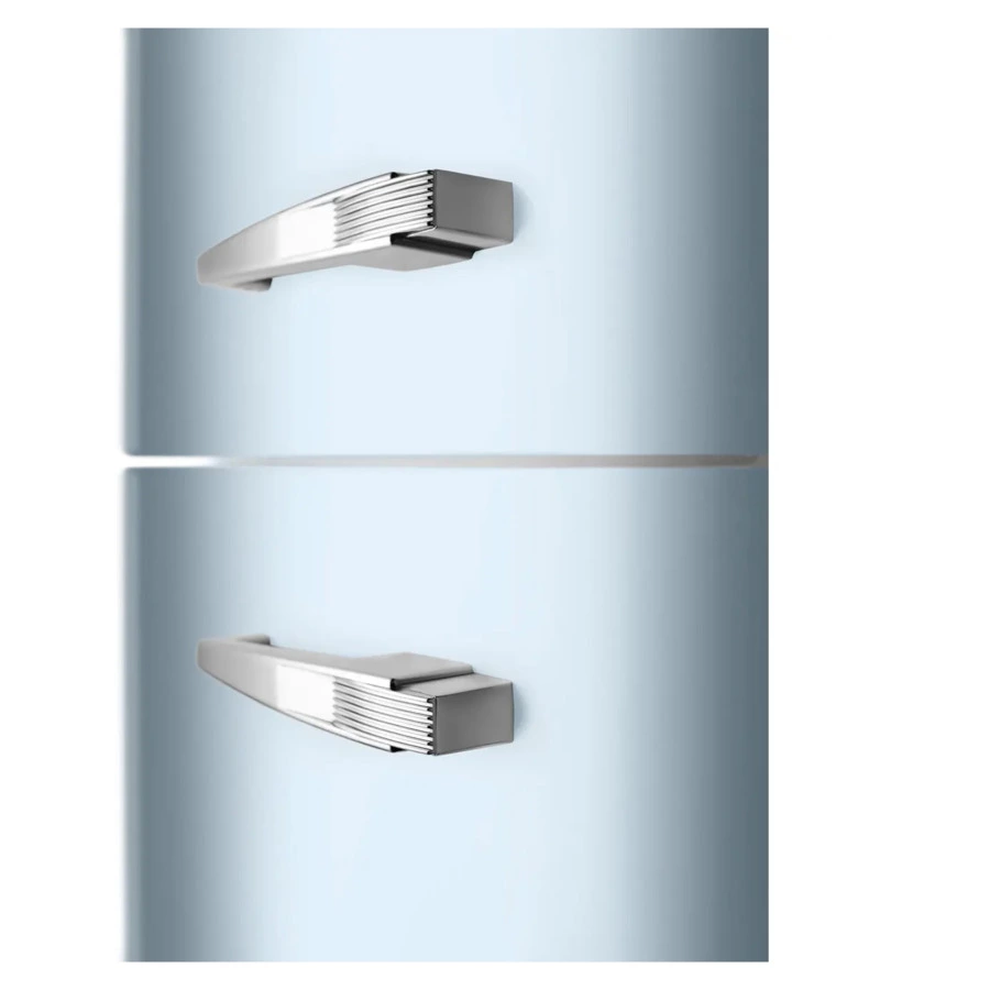 Холодильник двухдверный стиль 50-х годов No-frost SMEG FAB32LPB5 60 см, 365 л, голубой