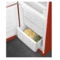 Холодильник двухдверный стиль 50-х годов No-frost SMEG FAB32LRD5 60 см, 365 л, красный