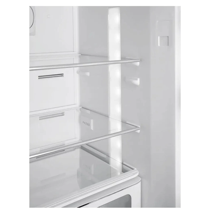 Холодильник двухдверный стиль 50-х годов No-frost SMEG FAB32RBL5 60 см, 365 л, черный