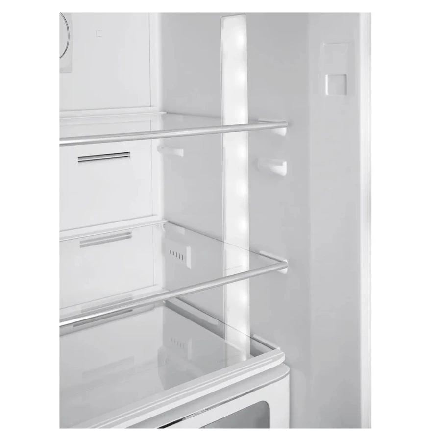 Холодильник двухдверный стиль 50-х годов No-frost SMEG FAB32RPB5 60 см, 365 л, голубой