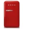 Минибар стиль 50-х годов SMEG FAB5RRD5 34 л, красный