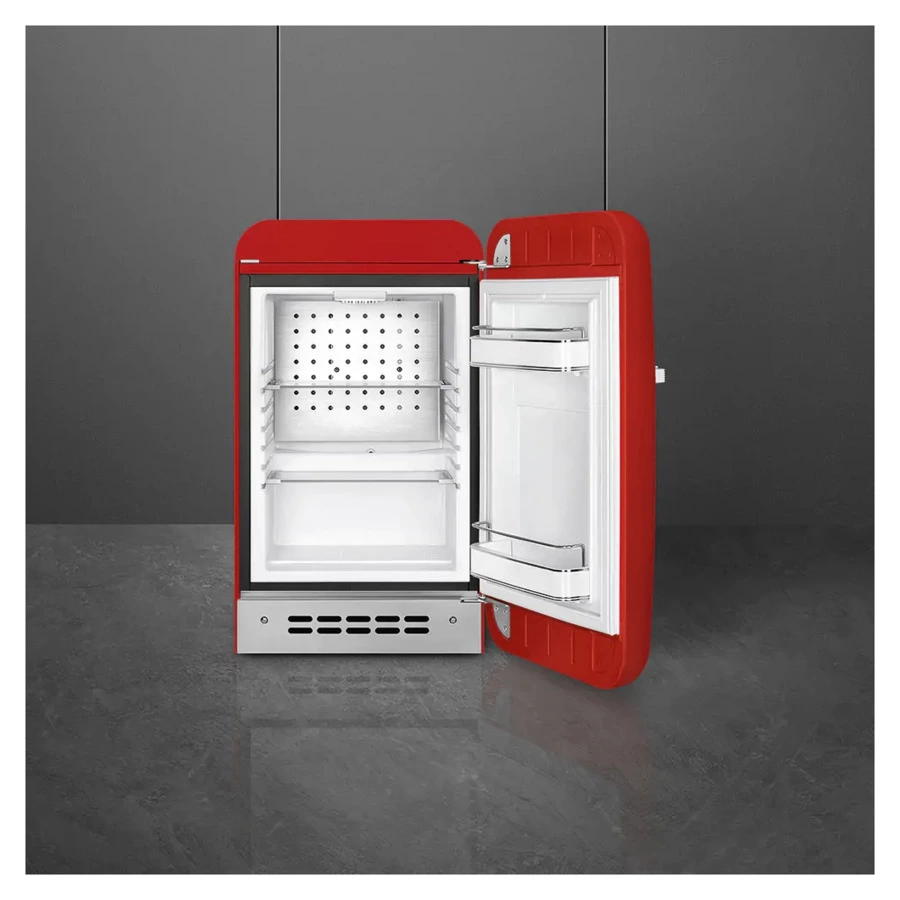 Минибар стиль 50-х годов SMEG FAB5RRD5 34 л, красный