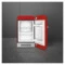 Минибар стиль 50-х годов SMEG FAB5RRD5 34 л, красный