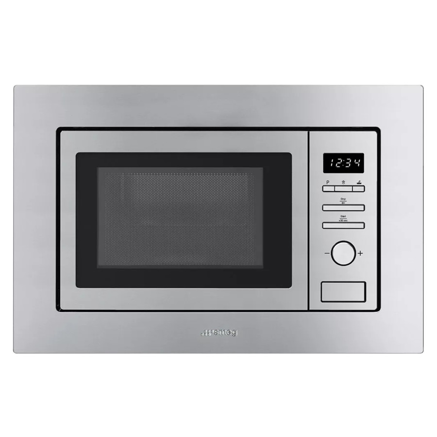 Печь микроволновая встраиваемая SMEG FMI017X 60 см, 38 см, сталь нержавеющая