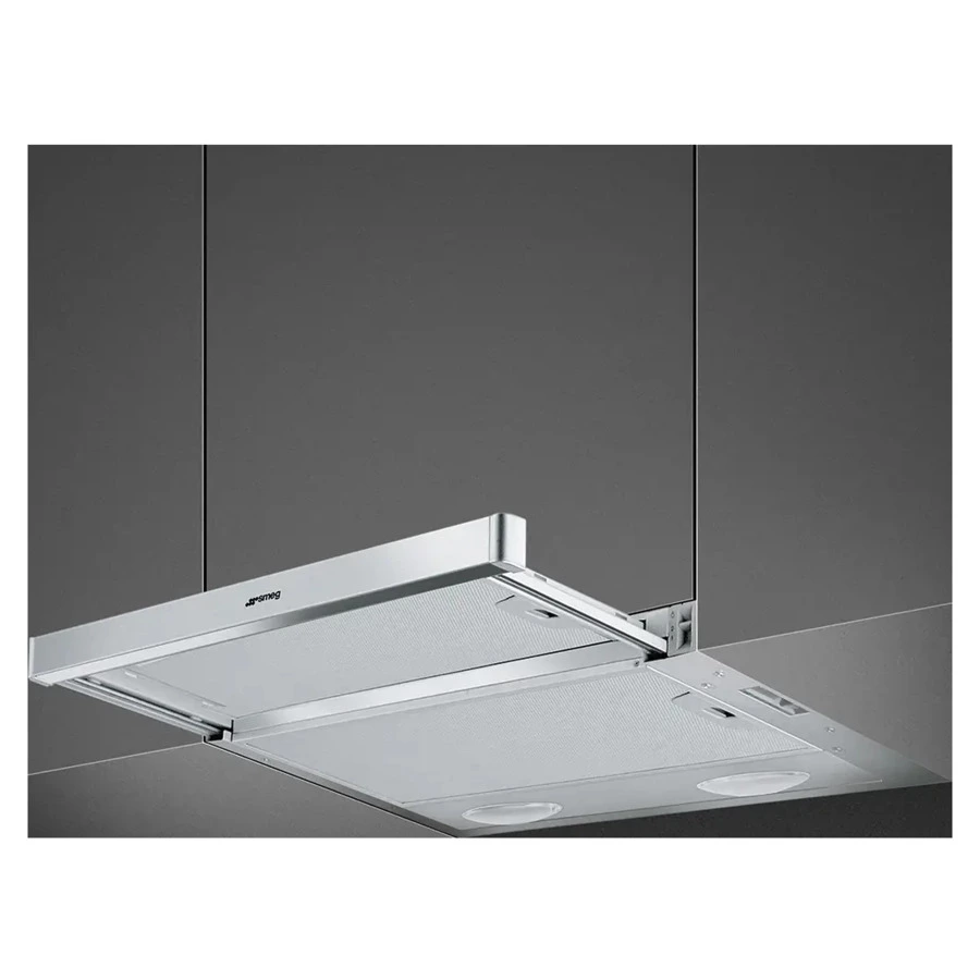 Вытяжка встраиваемая SMEG KSET61E2 60 см, серебристая