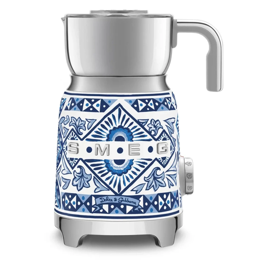 Вспениватель молока SMEG MFF01DGBEU Dolce & Gabbana, голубой