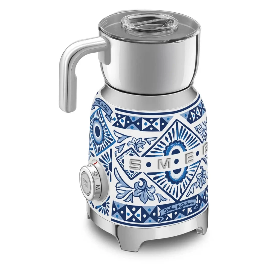 Вспениватель молока SMEG MFF01DGBEU Dolce & Gabbana, голубой