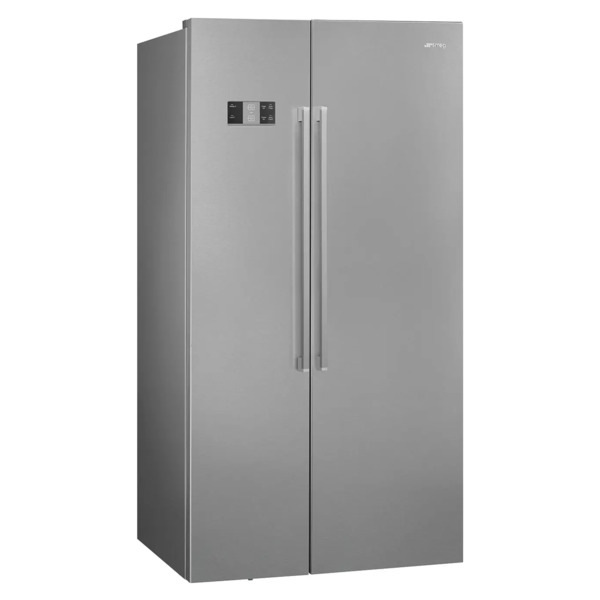 Холодильник 2-х дверный SMEG SBS63XDE Side-by-Side полный No-frost 90,8 см, эффект стали