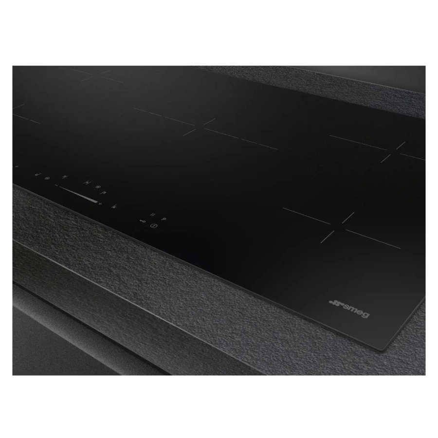 Варочная панель стеклокерамика SMEG SE495ETD 90 cм, прямой край