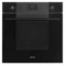Духовой шкаф электрический 6 функций SMEG SF6100VB3 Linea 60 см, черное стекло Deep Black