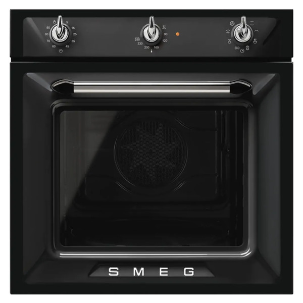 Духовой шкаф электрический 6 функций SMEG SF6905N1 Victoria 60 см, черный