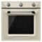 Духовой шкаф электрический 6 функций SMEG SF6905P1 Victoria 60 см, кремовый