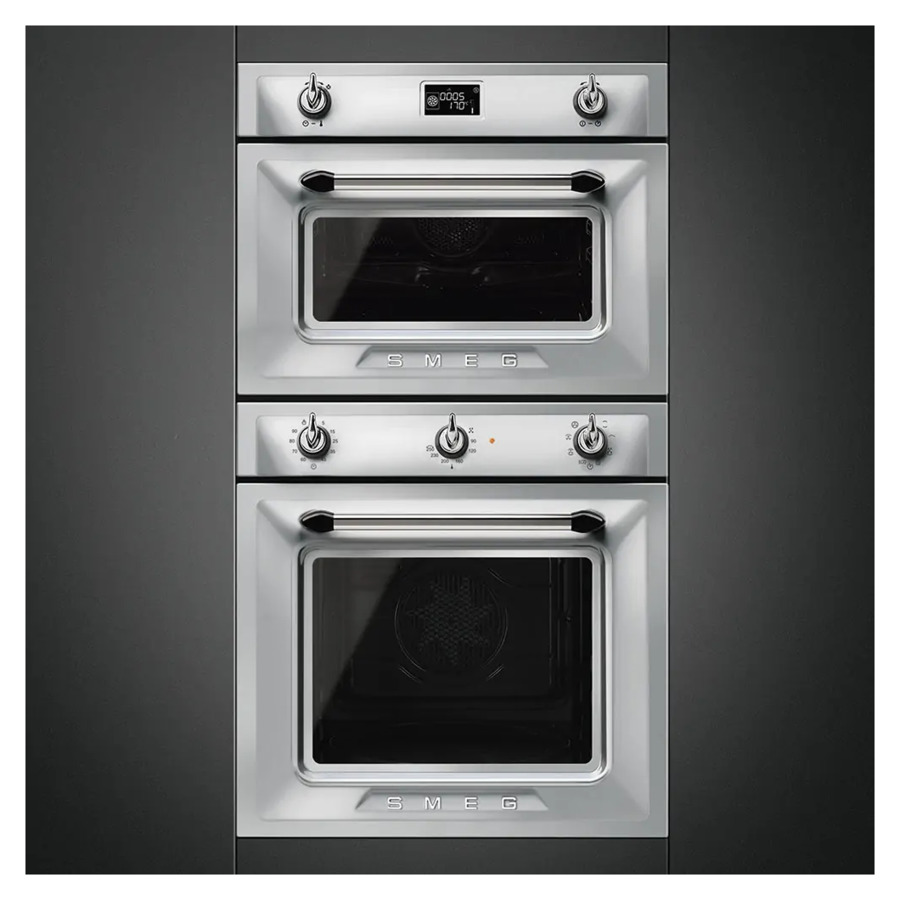 Духовой шкаф электрический 6 функций SMEG SF6905X1 Victoria 60 см, сталь от отпечатков