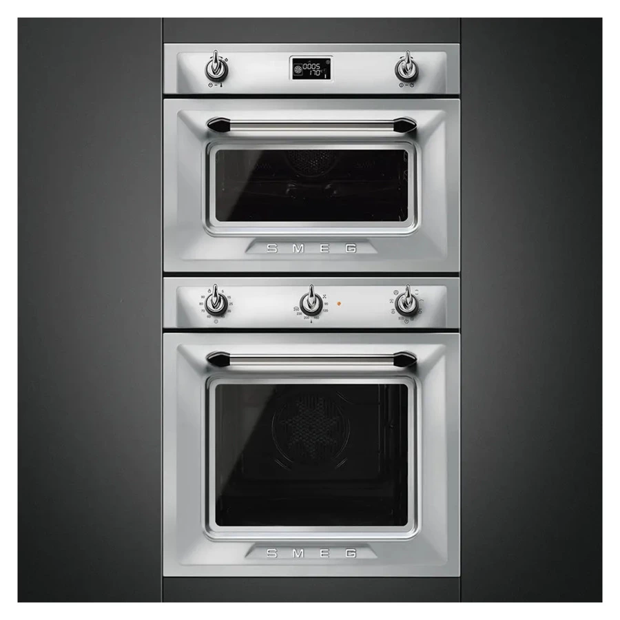 Духовой шкаф электрический 6 функций SMEG SF6905X1 Victoria 60 см, сталь от отпечатков