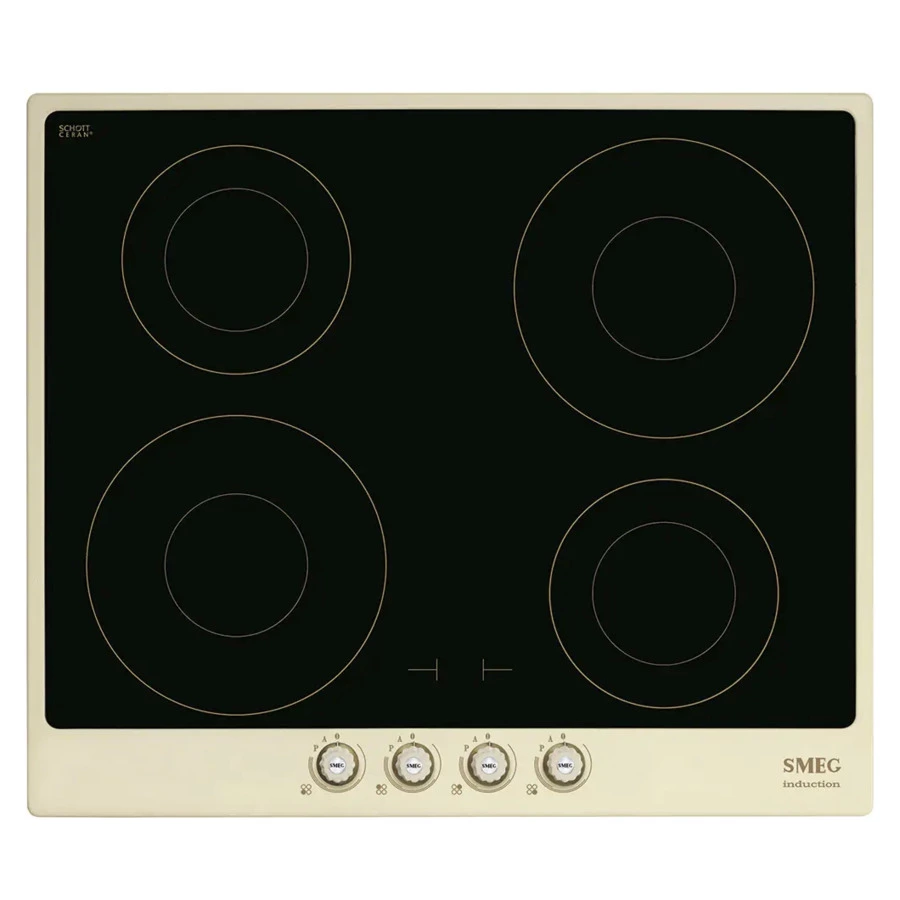 Варочная панель индукционная SMEG SI764POM Cortina 60 см, антрацит