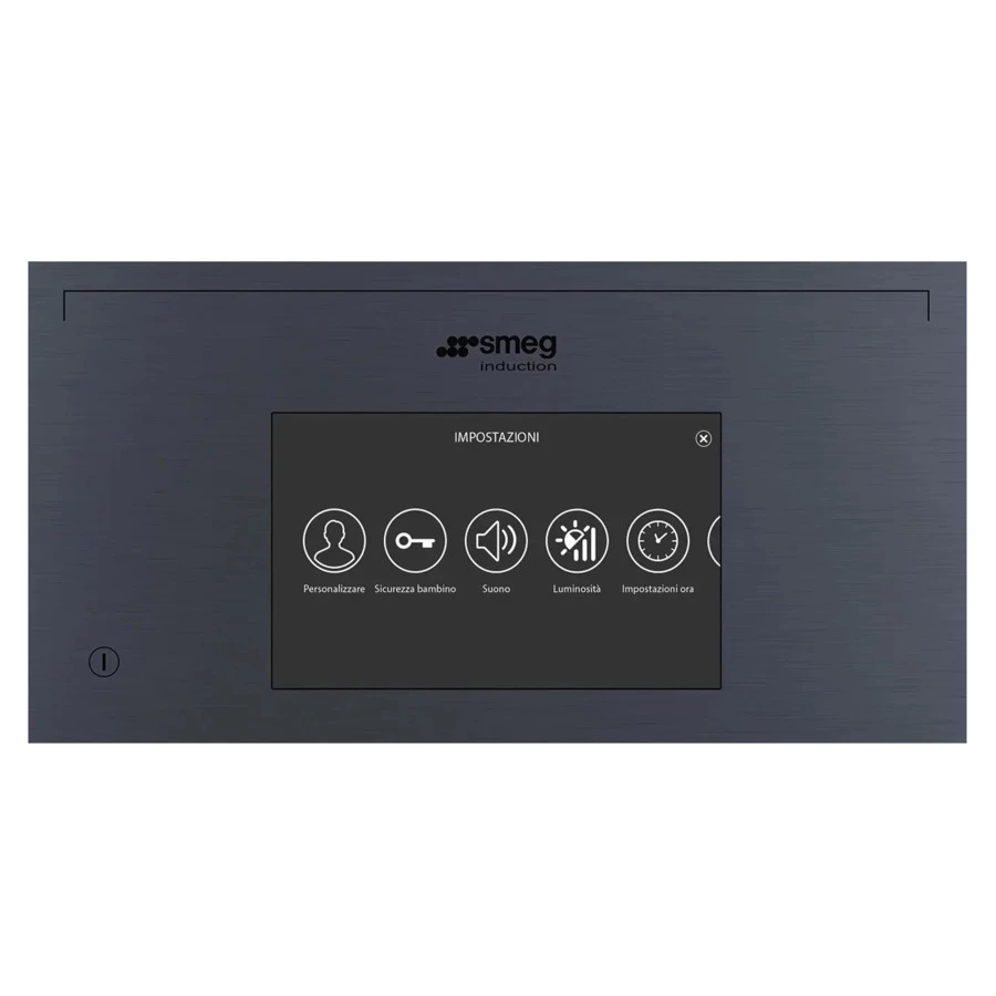 Варочная панель индукционная SMEG SIA1963DG Linea FullArea 90 см, Neptune Grey