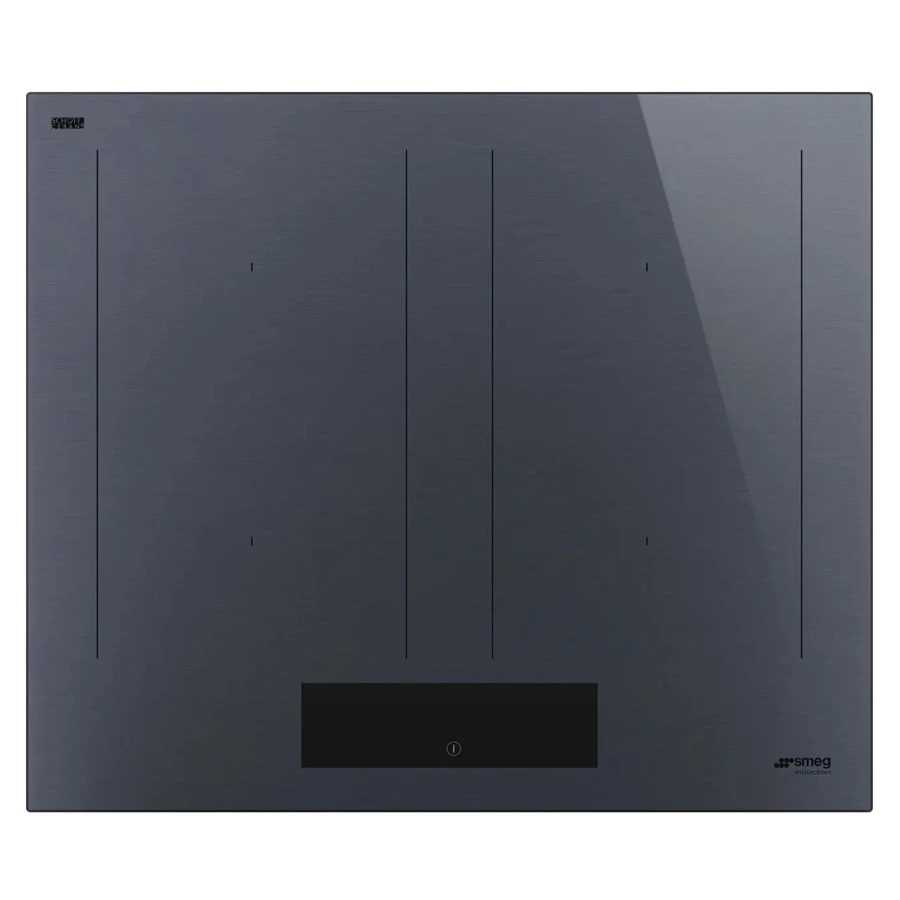 Варочная панель индукционная SMEG SIM1644DG 60 см, прямой край, Neptune grey