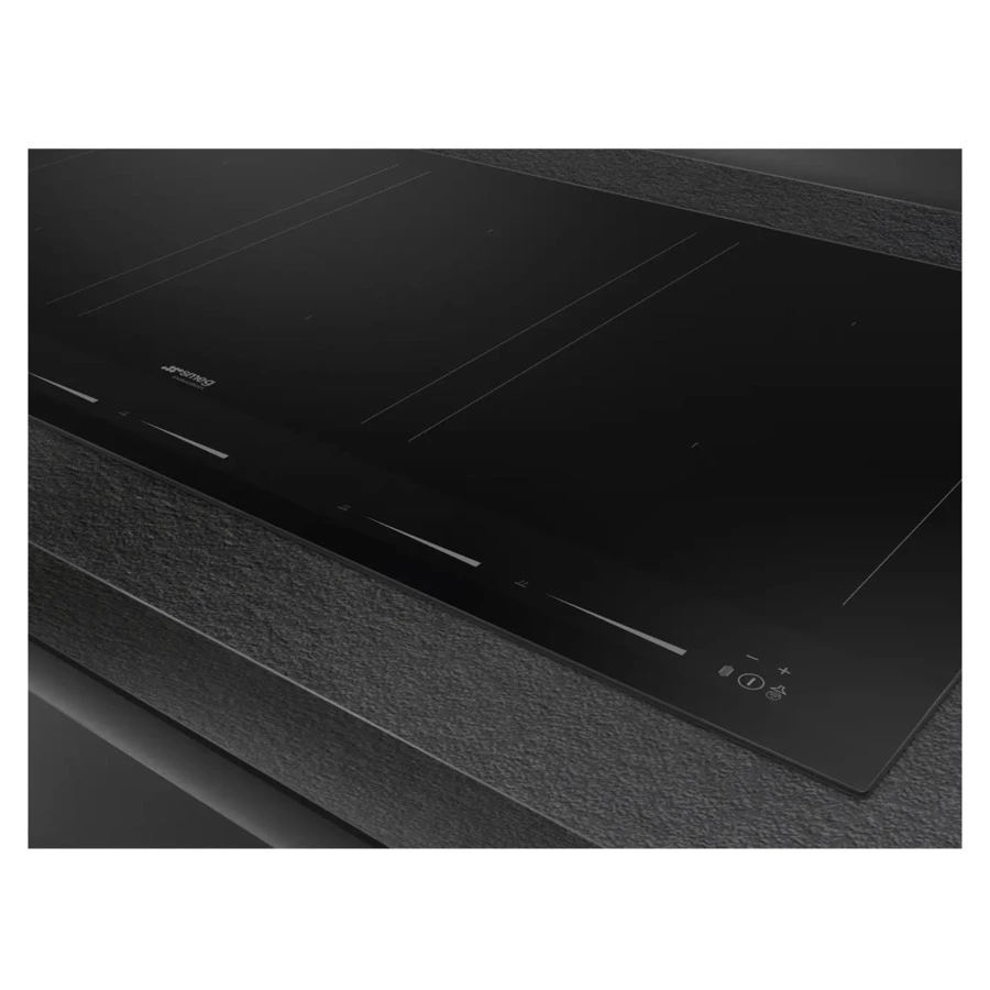 Варочная панель индукционная SMEG SIM1964D 90 см, прямой край, черная