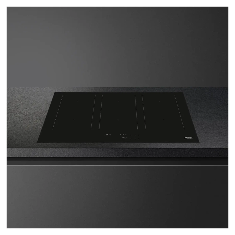 Варочная панель индукционная SMEG SIM3864D Linea 90 см, прямой край