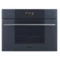 Духовой шкаф с СВЧ 11 функций SMEG SO4102M1G 60х45 см, стекло Neptune Grey