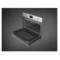 Духовой шкаф с СВЧ 12 функций SMEG SO4302S3X Classica 60х45 см, сталь от отпечатков