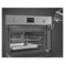 Духовой шкаф с СВЧ 12 функций SMEG SO4302S3X Classica 60х45 см, сталь от отпечатков