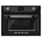 Духовой шкаф с СВЧ 12 функций SMEG SO4902M1N Victoria 60х45 см, черный