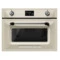 Духовой шкаф с СВЧ 11 функций SMEG SO4902M1P Victoria 60х45 см, кремовый