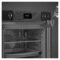 Духовой шкаф с паром 11 функций SMEG SO6101S2B3 Linea 60 см, стекло Deep Black