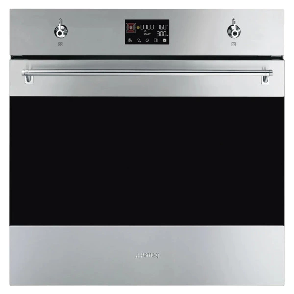 Духовой шкаф с СВЧ 11 функций SMEG SO6302M2X 60 см, сталь от отпечатков