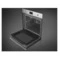 Духовой шкаф с пиролизом и паром 12 функций SMEG SOP6302S2PX Classica 60 см, стекло Eclipse