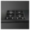 Варочная панель газовая SMEG SR964NGH Victoria 60 см, черная