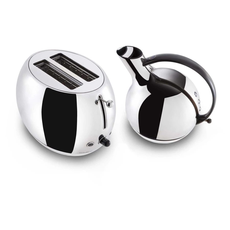 Тостер Bugatti Romeo 30х21х20 см, сталь нержавеющая, хром