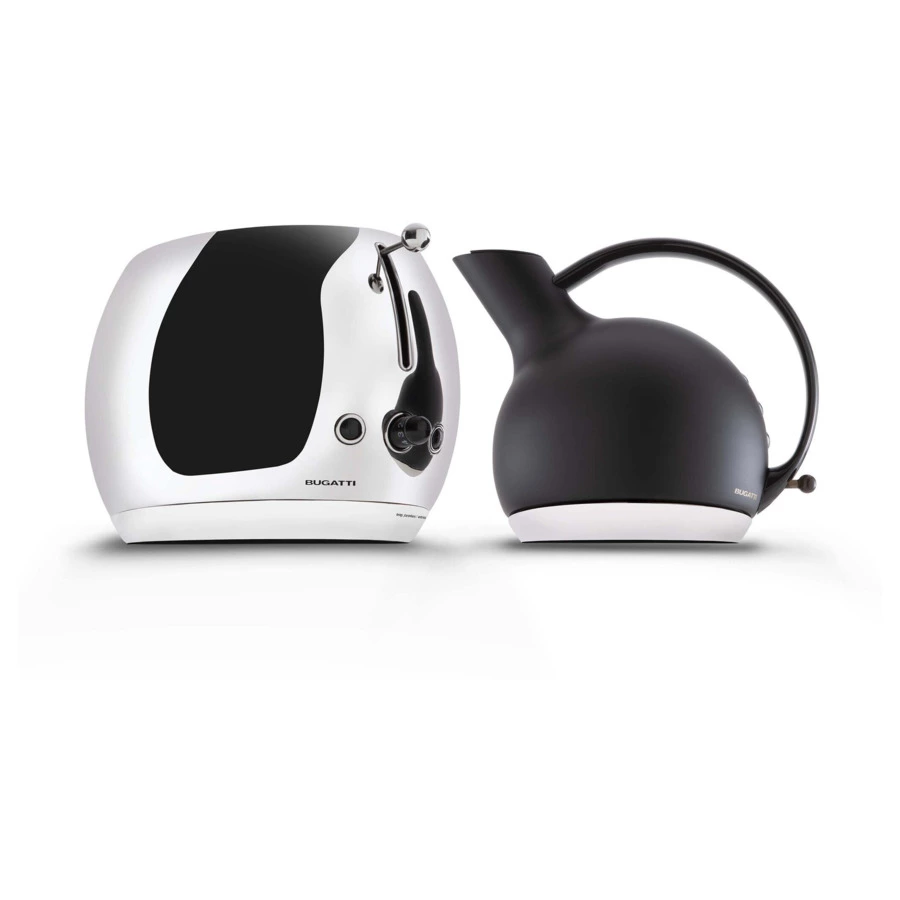 Тостер Bugatti Romeo 30х21х20 см, сталь нержавеющая, хром