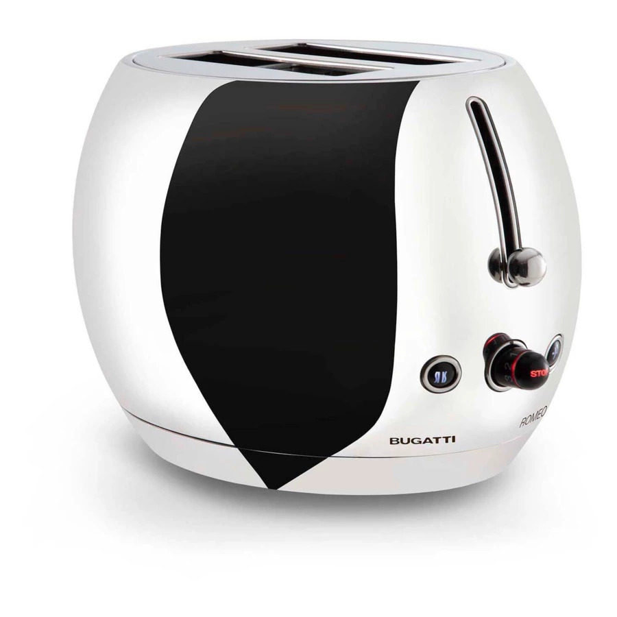 Тостер Bugatti Romeo 30х21х20 см, сталь нержавеющая, хром
