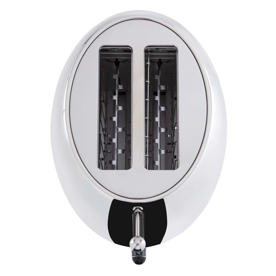 Тостер Bugatti Romeo 30х21х20 см, сталь нержавеющая, хром