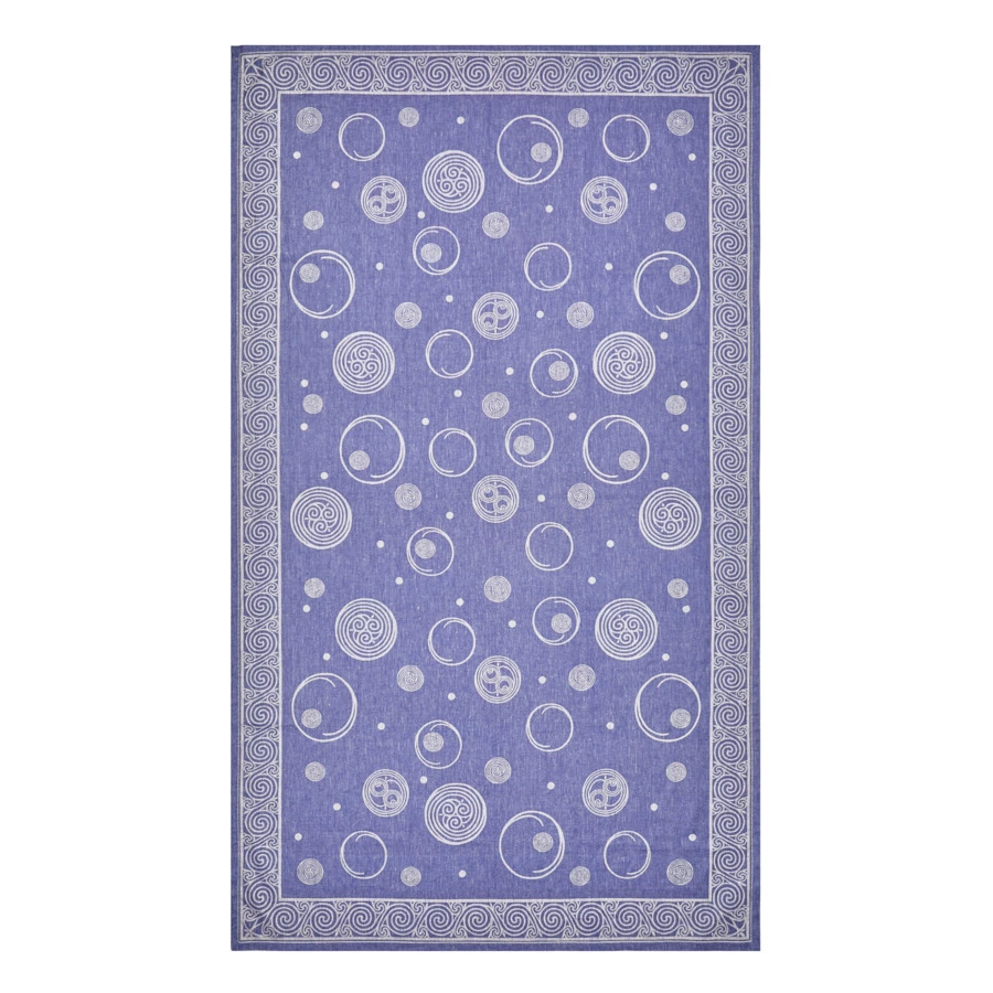 Скатерть прямоугольная Яковлевский Жаккард Шары 150х220см, в цв.100% лен-Sale