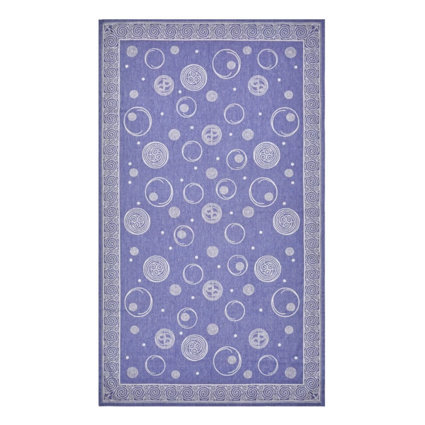 Скатерть прямоугольная Яковлевский Жаккард Шары 150х220см, в цв.100% лен-Sale