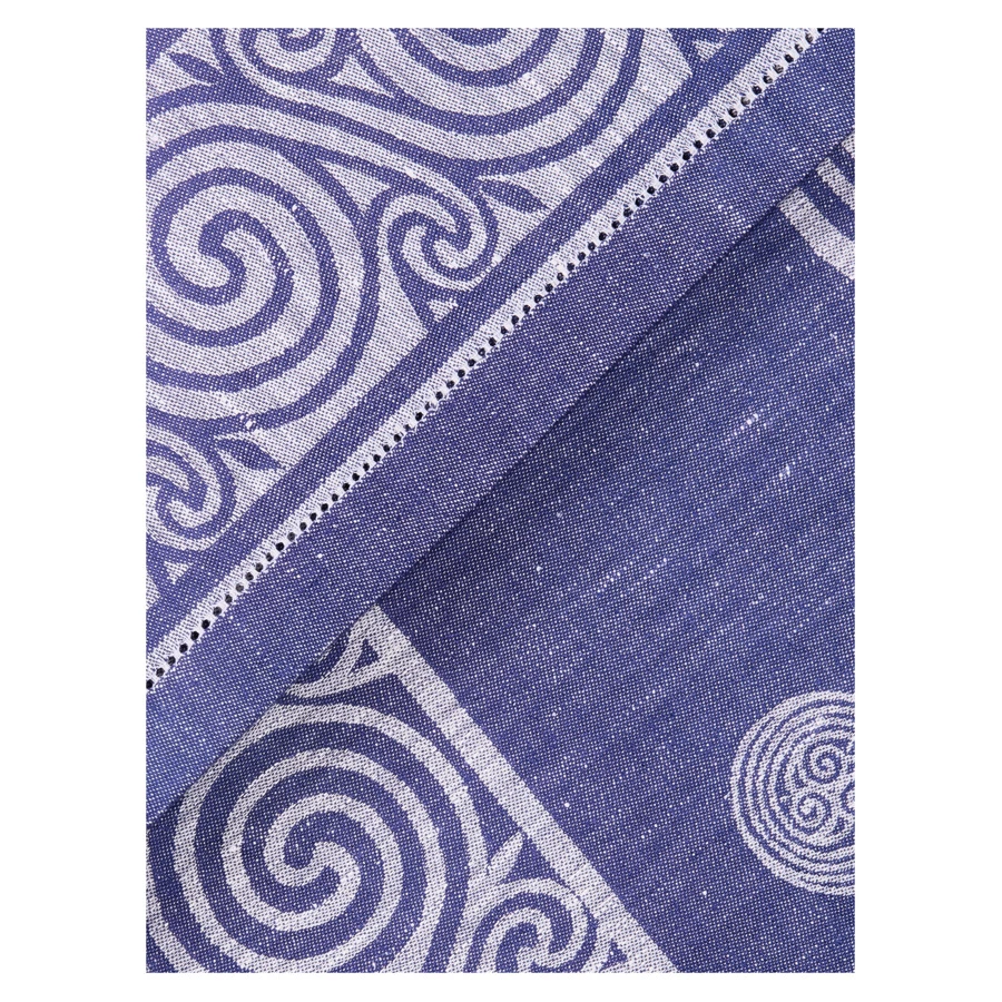 Скатерть прямоугольная Яковлевский Жаккард Шары 150х220см, в цв.100% лен-Sale