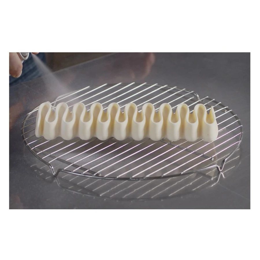 Набор для приготовления пирожных Silikomart Tarte Nouvelle Vague 8х2,4х24 см 2 предмета, силиконовый