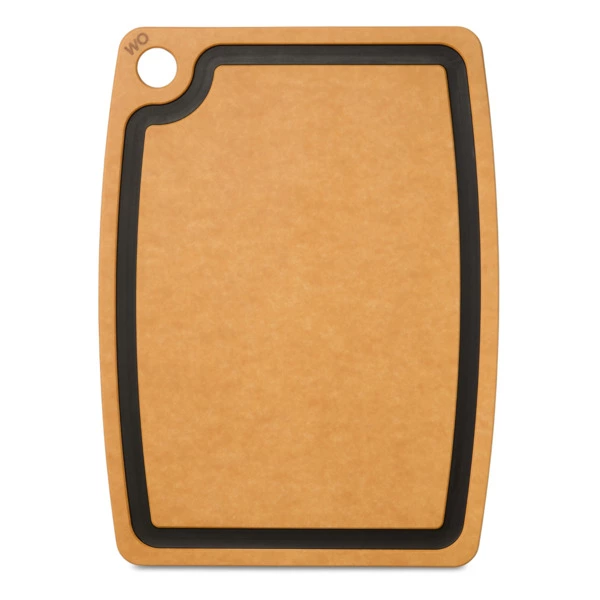 Доска разделочная WO HOME Сombo 37х27,5 см, древесный композит, бежевая