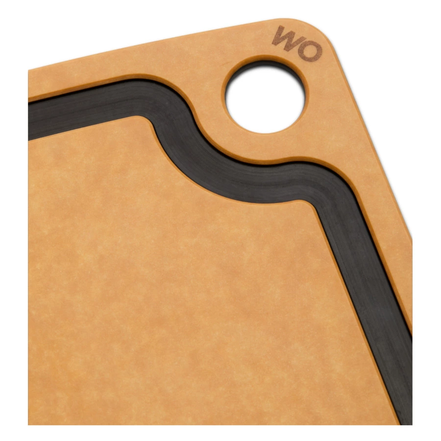 Доска разделочная WO HOME Сombo 37х27,5 см, древесный композит, бежевая