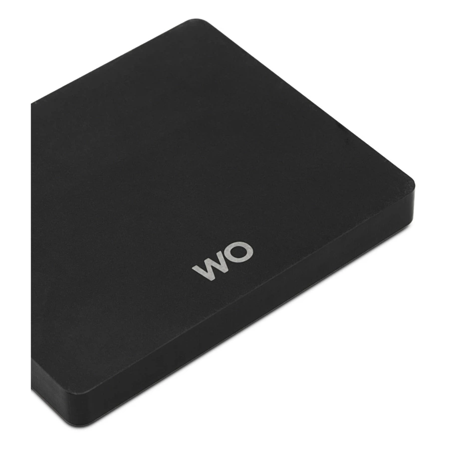 Подставка для разделочных досок WO HOME 12,5х10 см, древесный композит, черная