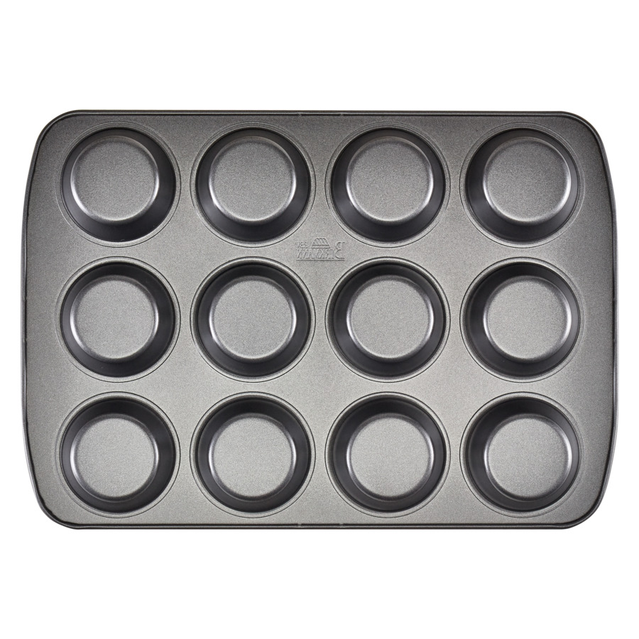 Форма для 12 маффинов Birkmann Easy Baking 7х3,5 см, размер листа 37х26 см